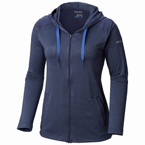 Columbia Sudaderas Con Capucha Place To Place™ Full Zip Mujer Azul Marino (834OWBQUY)